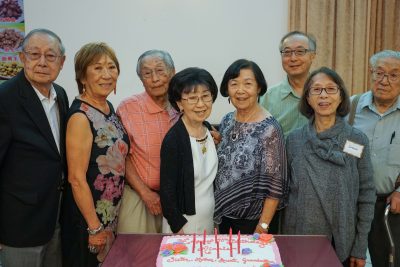 Children of O.C. & Helen Hing – L to R-  Robert, Joyce, Holy, Minnie, Mary, Bill, Grace & Ally