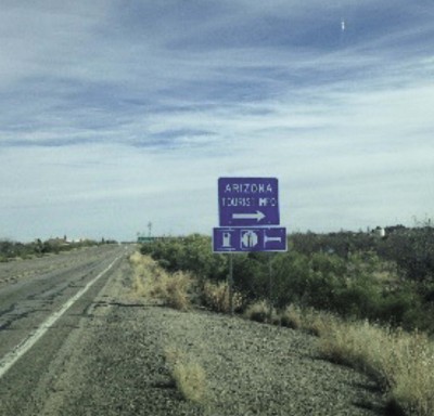 New Hwy. 77 Tourist Information Sign