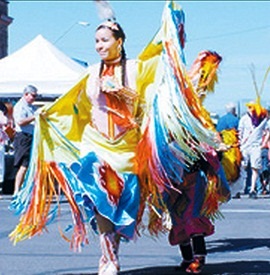 The Yellow Bird Dancers are a tradition at the Apache Jii celebration