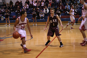 #24 Andres Moreno controls the tempo for the Miners.JPG