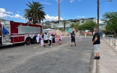 Hayden Library kicks off summer with a Color Run