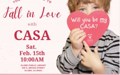 Fall in Love with CASA Event: volunteer recruiting event