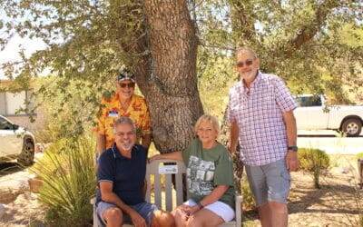 SaddleBrooke Rotarians donate new bench for OCC